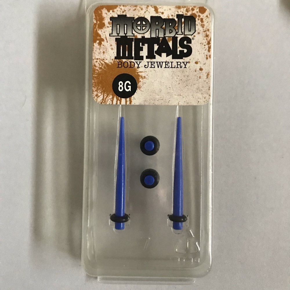 Size 8 ear gauges